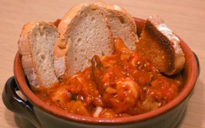 Caciucco, the delicious Tuscan fish stew