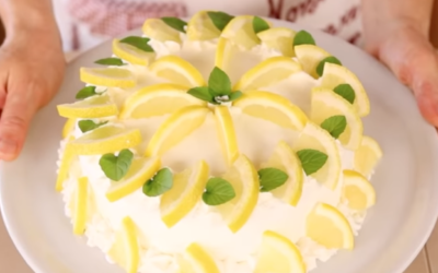 The perfect summery dessert straight from Campania: delizia al limone