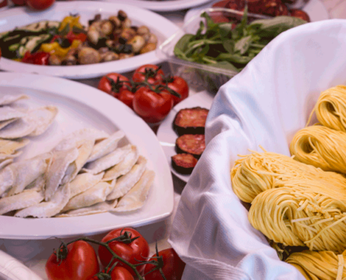 Homemade italian cuisine